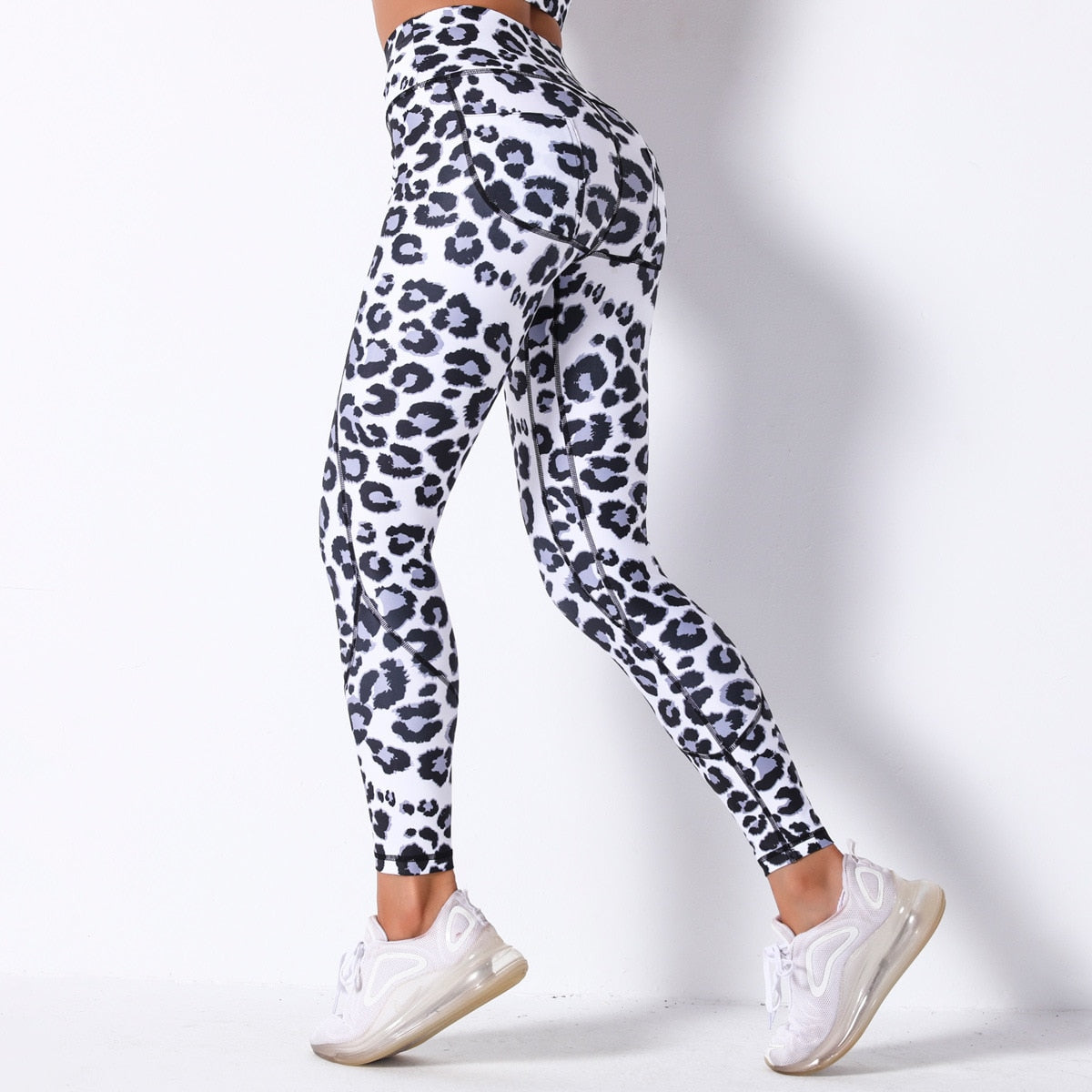 Leopard Print Yoga Leggings women Sports