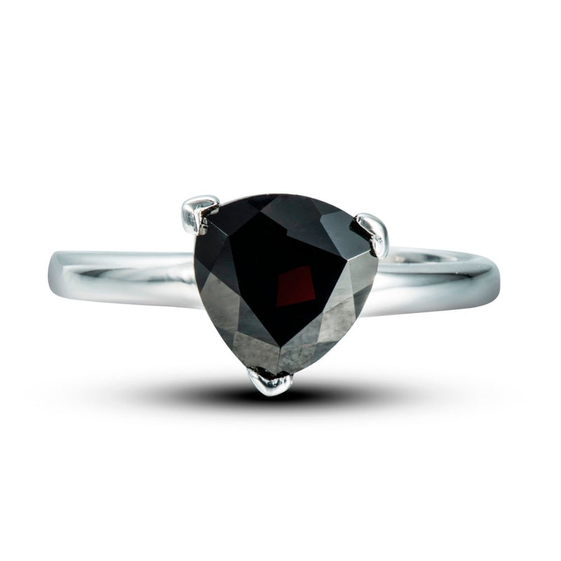 For Christmas Gift or Regular Wear Gemstone 1.75-CT- Silver Finest Ring