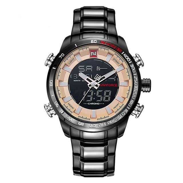 Men Sports Wrist Watch By Full Steel