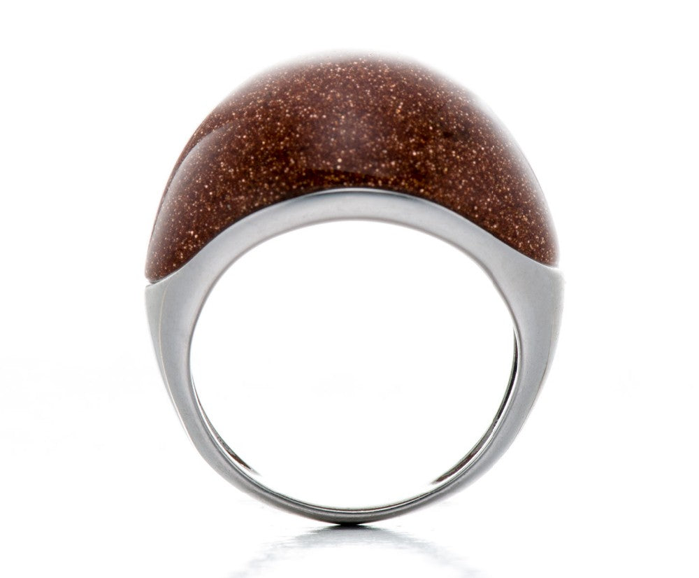 Solid Stone 925 Sterling Silver Ring Fol Holiday or Chrstmas