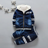 2 Year To 5 Year Boys Winter Warmer Full Body Denim Outfits Tracksuit