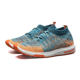 Casual Orange Touch Designed Men Fashion Sensible Shoes