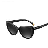 Retro Style Women Black New Sunglass