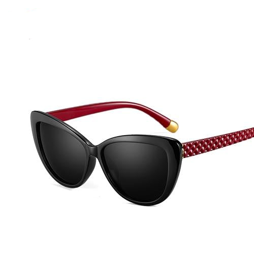 Retro Style Women Black New Sunglass