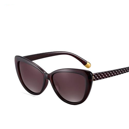 Retro Style Women Black New Sunglass