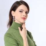 Crystal Imitation Geometric Pearls Vintage Earring