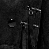 Double Breasted Adjustable Waist Long Winter Windproof Trench