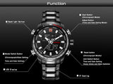 Men Sports Wrist Watch By Full Steel