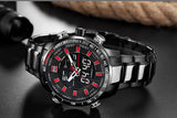 Men Sports Wrist Watch By Full Steel