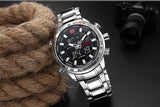 Men Sports Wrist Watch By Full Steel