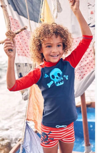 For Boys 12 Months To 5 Years Old Beachwear Short