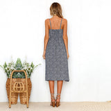 Mid Beach Party Floral Summer Strap Boho