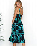 Mid Beach Party Floral Summer Strap Boho