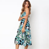 Mid Beach Party Floral Summer Strap Boho