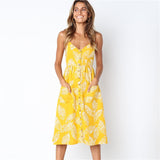 Mid Beach Party Floral Summer Strap Boho