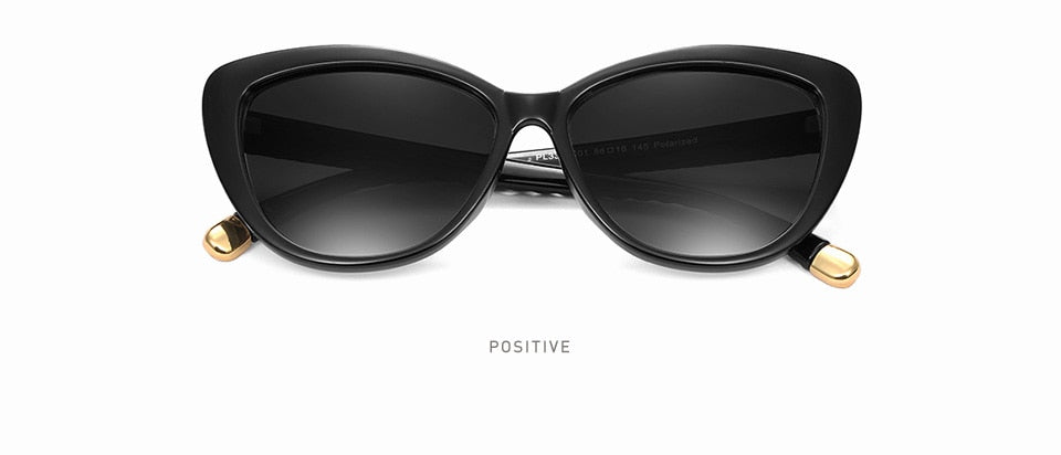 Retro Style Women Black New Sunglass