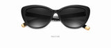 Retro Style Women Black New Sunglass