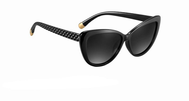 Retro Style Women Black New Sunglass