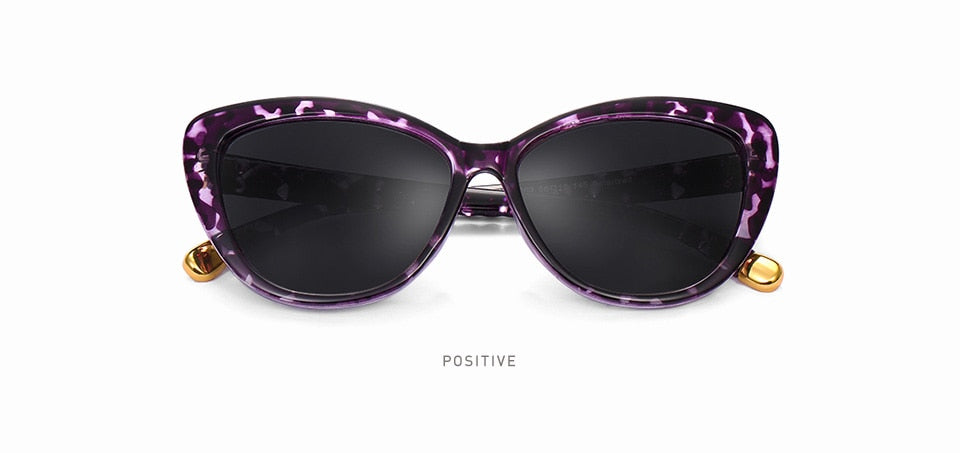 Retro Style Women Black New Sunglass