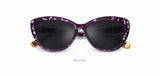 Retro Style Women Black New Sunglass