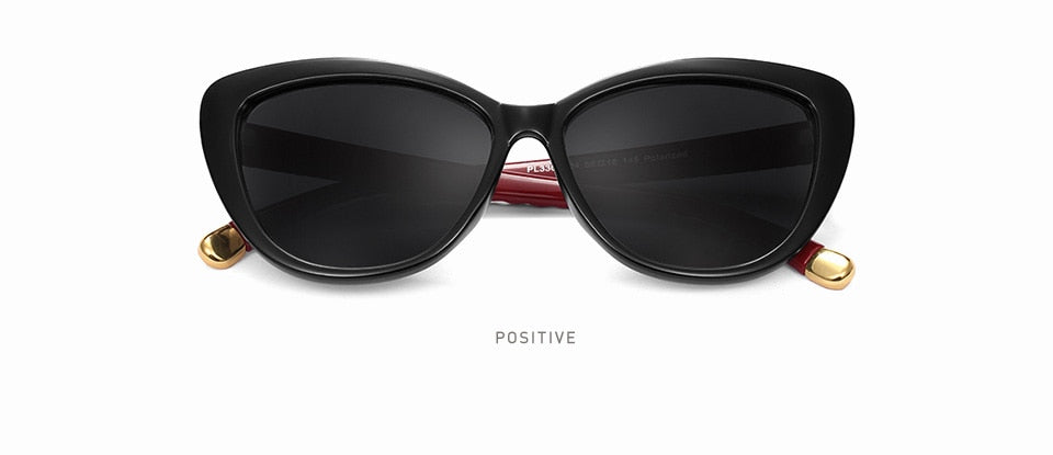 Retro Style Women Black New Sunglass