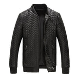 Slim Fit Original Leather Men Bomber Jackets