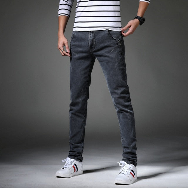 Skinny Distresses High Quality Men Jeans