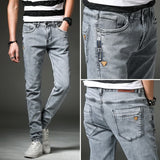Skinny Distresses High Quality Men Jeans