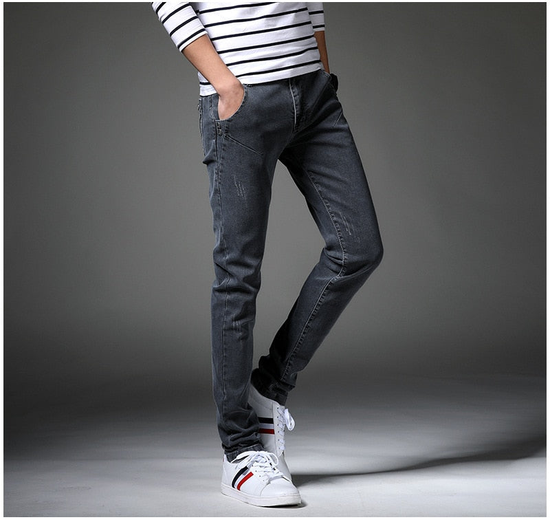 Skinny Distresses High Quality Men Jeans