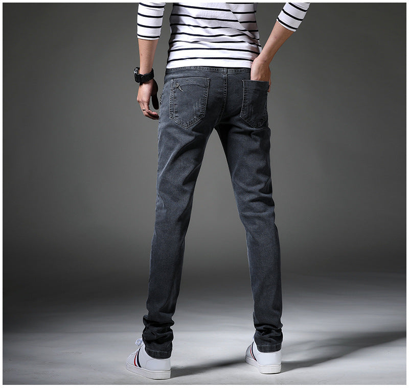 Skinny Distresses High Quality Men Jeans