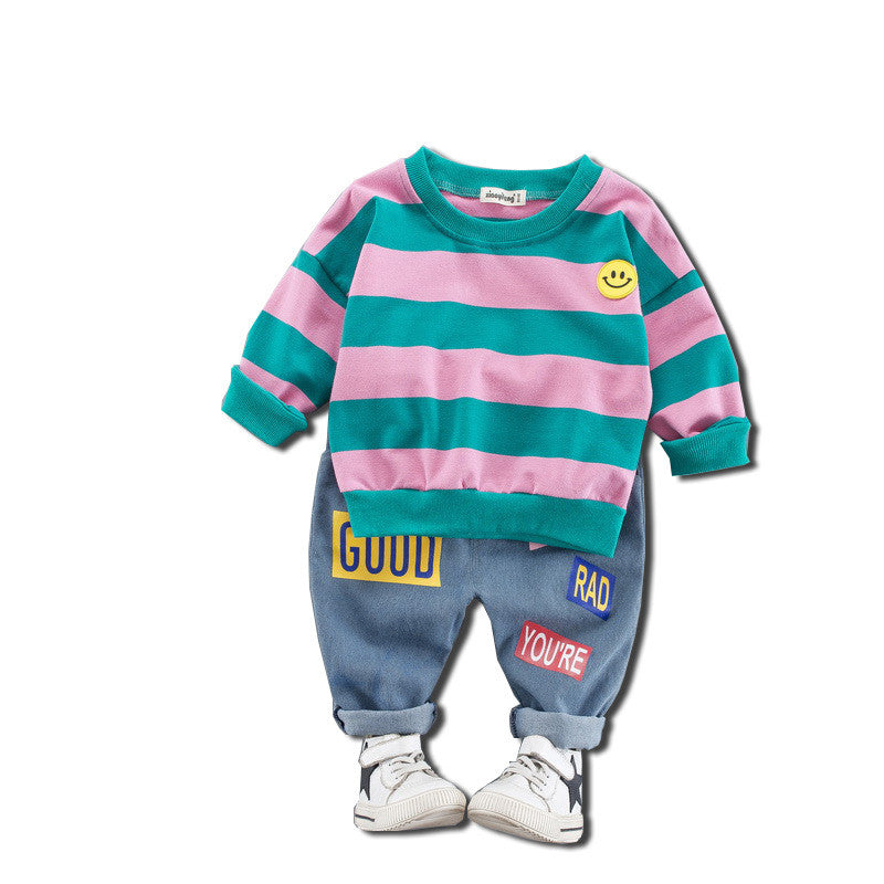 For Children 9 Months To 5 Years Old Pure Cotton Casual Full Body Suit