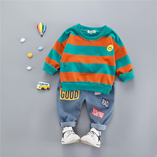 For Children 9 Months To 5 Years Old Pure Cotton Casual Full Body Suit