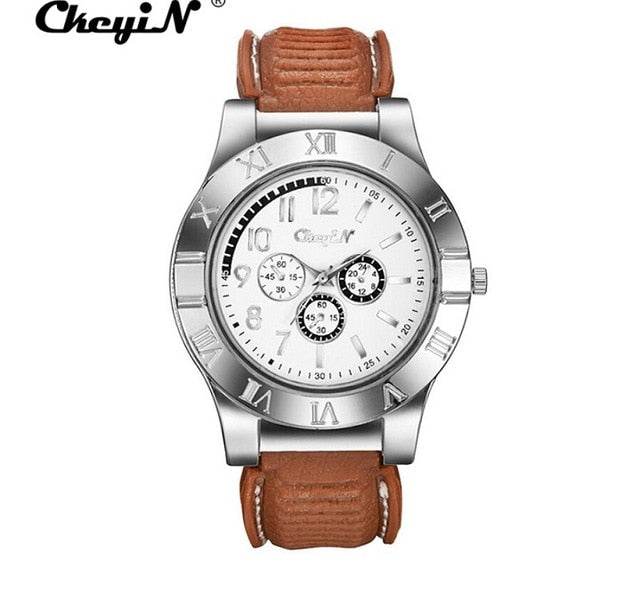 Mens USB Charging Windproof Electric Wristwatch