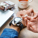 Mens USB Charging Windproof Electric Wristwatch