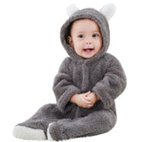 Infant Full Body Winter Warm Long sleeve Jumpsuit Pajama