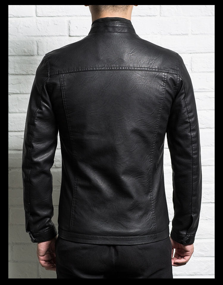 Men Genuine Leather ShipSkin Regular Jacket