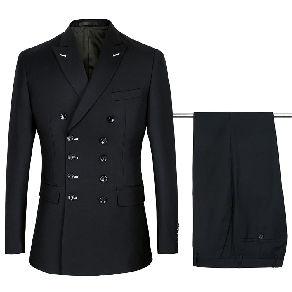 Finest Quality Designed Bend Collar Men Two Piece Slim Fit Full Body Suit