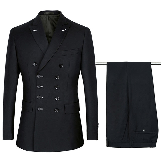 Finest Quality Designed Bend Collar Men Two Piece Slim Fit Full Body Suit