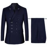 Finest Quality Designed Bend Collar Men Two Piece Slim Fit Full Body Suit