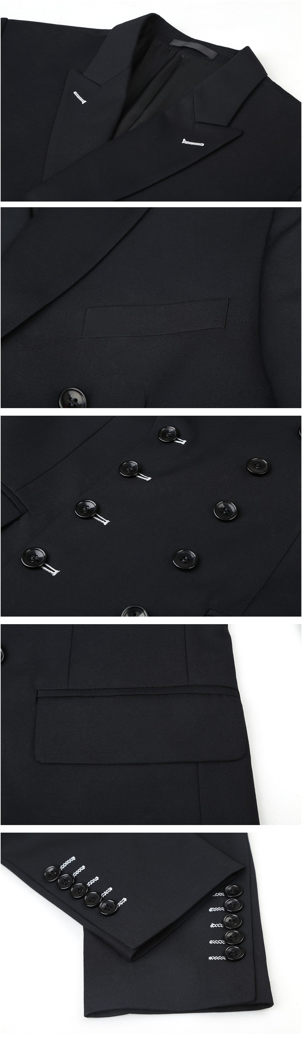 Finest Quality Designed Bend Collar Men Two Piece Slim Fit Full Body Suit