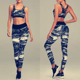 Ladies Elastic Quick Dry Style Running Active Suit For Workout All Years In Black & White