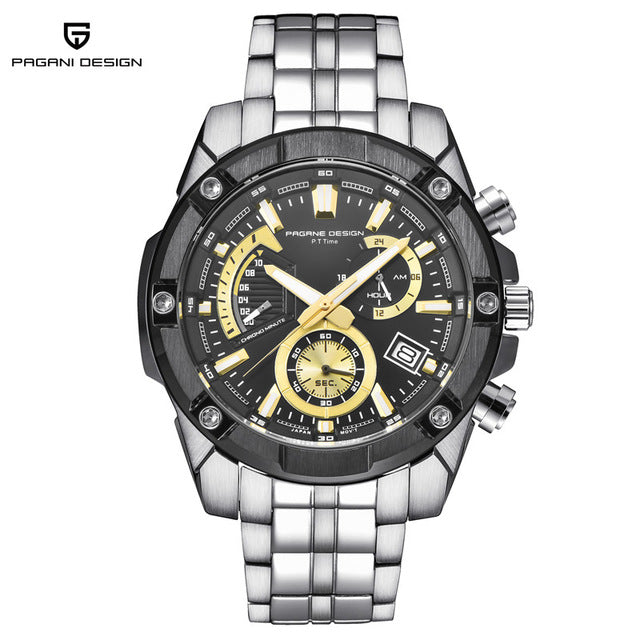 Luxury Quality Business Class Steel Waterproof Sports Watch