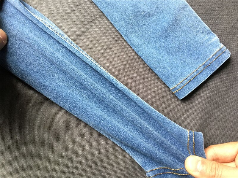 Pure Denim Extra Smooth Girls High Waist Pencil Jean