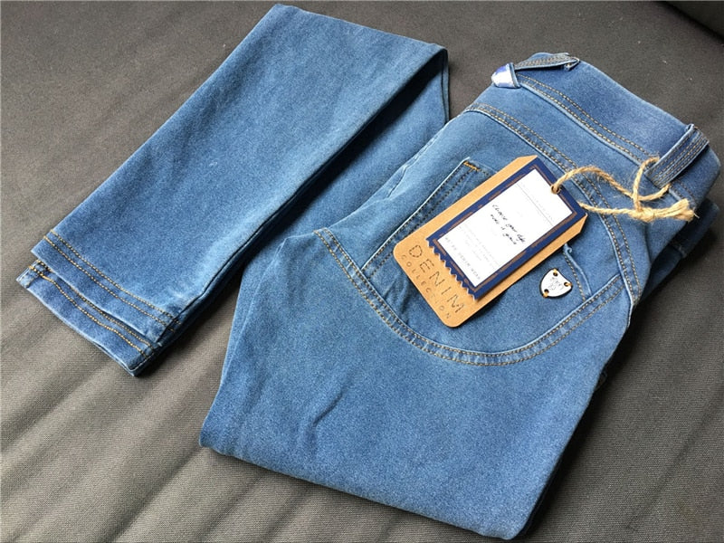 Pure Denim Extra Smooth Girls High Waist Pencil Jean