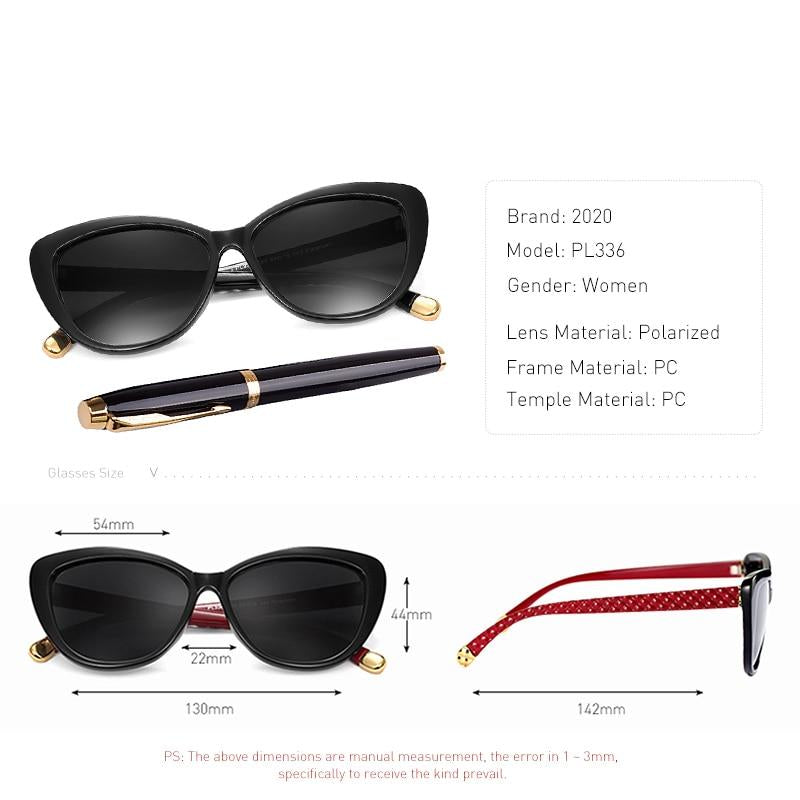 Retro Style Women Black New Sunglass