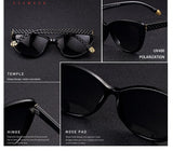 Retro Style Women Black New Sunglass