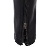 Multi Zipper Stand Collar Leather Jacket For Winter and Motorcycle