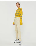Premium Cotton Solid Straight Trouser Cargo Pant For Girls