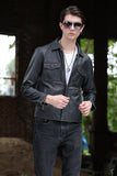 Slim Fit Mens Extra Warmer Extra Comfortable High Quality Leather Jacket