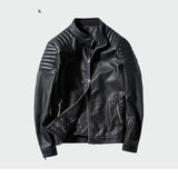 Autumn To Winter Men Faux Lather Jacket